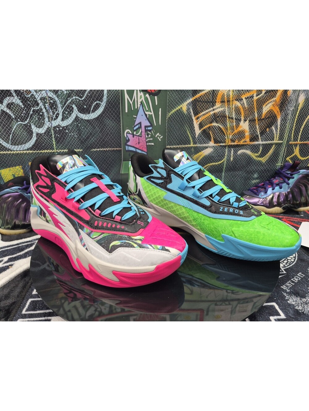 PUMA NBA 2K x Puma Scoot Zeros 2 Mismatched Mens Size 12M Brand New !